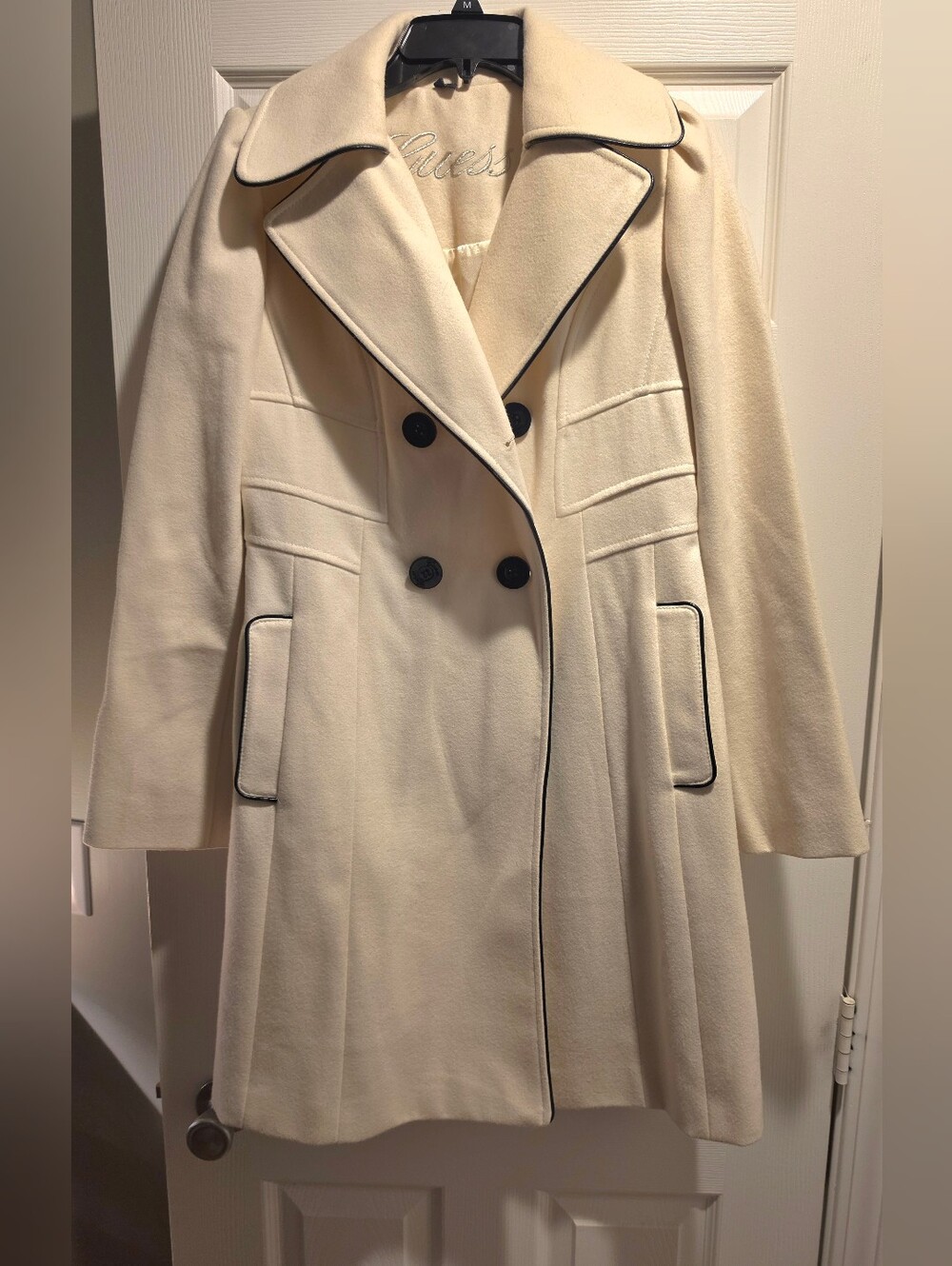 Guess Double Breast Trench Coat